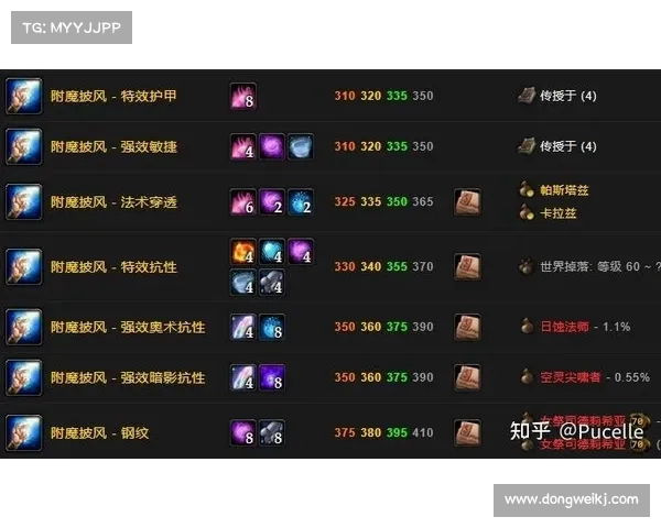 魔兽世界怀旧服：打造神性披风的制作秘籍